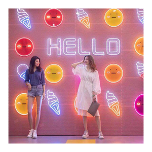 Winbo Bán Buôn Từ Biển Đám Cưới Tổ Chức Sự Kiện Ma Thuật Giáng Sinh Đảng Logo Tường Trang Trí Thư Đèn Tùy Chỉnh LED Neon Ánh Sáng Dấu Hiệu - Product Image 4