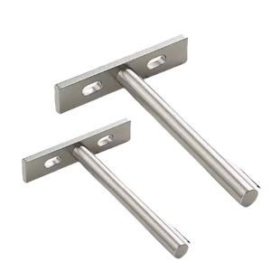 Support <span class=keywords><strong>d</strong></span>'étagère flottante triangulaire en acier inoxydable personnalisé, support <span class=keywords><strong>de</strong></span> palette multicouche, design moderne et simple, montage sur armoire, multicolore - Product Image 1