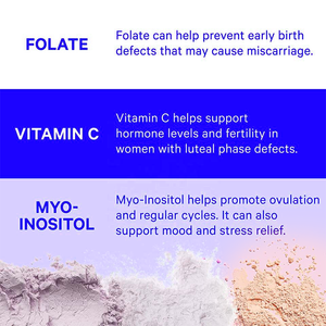 Fertilidad Vitaminas Prenatales Gomitas Inositol + Vitamina B6 + Suplementos de Fertilidad de Folato - Product Image 2