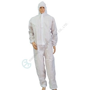 개인 보호 장비 정전기 방지 일회용 SMS 커버올 레벨 C 의류 - Product Image 2