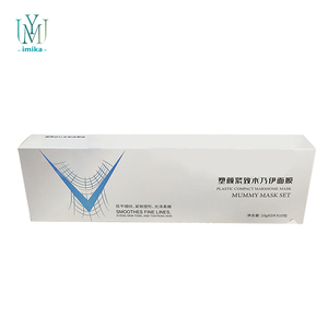 Masque de <span class=keywords><strong>spa</strong></span> 3D en forme de V pour le lifting du visage et l'amincissement Masque de <span class=keywords><strong>spa</strong></span> de beauté Lifting Slim V Shape Line Face up Mummy Plaster Mask - Product Image 3
