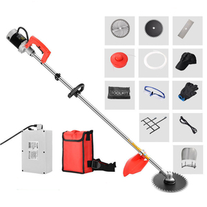 Nhà Máy Bán Buôn Điện Cỏ Cắt 24V Lithium Pin Có Thể Sạc Lại Vườn Công Cụ Xách Tay Lawn Mover Chuỗi Tông Đơ - Product Image 4