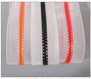 Cremalleras Metalicas Fournisseur Personnalisé Extrémité Ouverte Coloré Résine Zip Transparent Maille <span class=keywords><strong>Fermeture</strong></span> Éclair En Plastique <span class=keywords><strong>pour</strong></span> Veste - Product Image 5