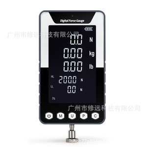 Jauge de force numérique Xiuyuan DF 200N en acier inoxydable avec plusieurs têtes pour les tests de pression - Product Image 2