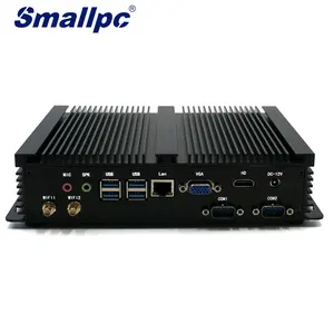 Smallpc Pc Mini 8G RAM 256G SSD Core i7 8550U Gaming Pc Portable 7 Usb Dual 4k VGA HD-MI 2 RS232 Com Mini Pc