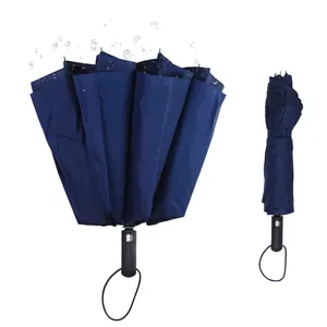 China fábrica dobrável invertido guarda-chuva invertido invertido cabeça para baixo guarda-chuva