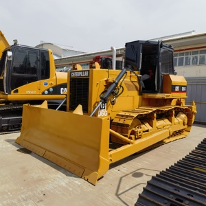 Origine Utilisé Japon CAT D6G Bulldozer sur chenilles 17 tonnes Grande capacité Haute performance et fonctionnement flexible - Product Image 2