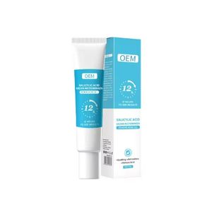 Crème anti-acné à l'acide salicylique de marque privée, élimine rapidement les cicatrices d'acné et resserre les pores, gel adapté à une utilisation quotidienne sur le visage - Product Image 2