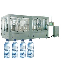Ligne de production de machines de remplissage et de bouchage haute performance, machines automatiques de remplissage de bouteilles d'eau minérale