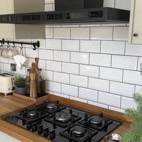 Meubles de cuisine modulaires de style moderne, finition laquée, MDF stratifié, évier en résine imitation marbre, robinet inclus, panier de tiroir