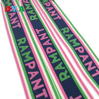 Bande élastique personnalisée en nylon jacquard de 4 cm avec logo sur mesure pour sous-vêtements, boxers, ceintures et accessoires vestimentaires