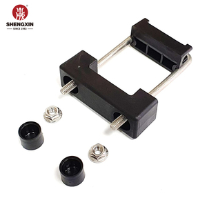 <span class=keywords><strong>Pince</strong></span> à boulon en U de clôture <span class=keywords><strong>pour</strong></span> raccord d'accessoires de clôture en métal à poteau carré - Product Image 4