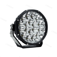 Phare auxiliaire rond de 7 pouces pour Jeep, moto, 12V, 4x4, tout-terrain, LED, antibrouillard, phare de conduite, projecteur pour voiture, camion, véhicule, SUV