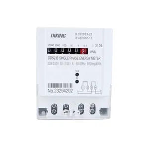 small IEC type single phase kwh meter original manufacturer energy meter power consumption electric meter
