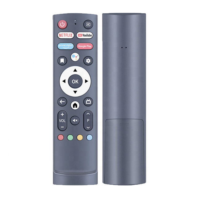 Factory OEM ODM Customized 26 Keys Voice Remote Control for Smart Aiwa TV AwsTV-32-BL-02 Aws-TV-43-BL-02-A Aws-TV-50-BL-02-A