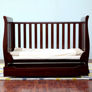 Cuna Moderna Multifuncional para Bebé, Segura y Ecológica, de Madera de Pino Sólido, para Hospital, Sala de Estar - Product Image 4