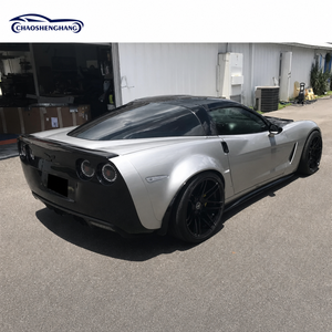 Couvre-pilier B de toit en ABS pour Chevrolet <span class=keywords><strong>Corvette</strong></span> C6 Base Z06 <span class=keywords><strong>2005</strong></span> à 2013, kit de mise à niveau de garniture de porte - Product Image 6