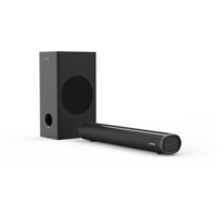 MyBestSound grosir pabrik 2.1 Soundbar 50W berkabel Subwoofer untuk 5.0 3 Speaker dengan pelindung logam untuk sistem teater Rumah