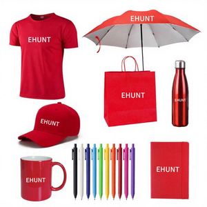 Nouvelle conception de produits, logo personnalisé imprimé en rouge, articles promotionnels de luxe, ensemble cadeau d'entreprise pour le bureau - Product Image 6