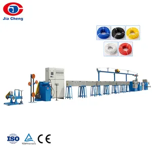 Jiacheng JCJX-70 High Temperature Silicone Rubber Cable Extruder Making Machine Production Line