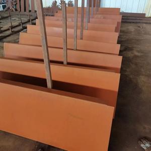 ألواح فولاذية مقاومة للعوامل الجوية عالية الجودة بسماكة 10 مم و11 مم من الدرجات S355J0 وS355J2 وSPA-H وS235J0 وS235J2W - Product Image 2