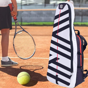 टेनिस रैकेट खेल बैग टेनिस बैग गद्देदार जूते के डिब्बे के साथ डिब्बे में रैकेट 2 रखती है - Product Image 6