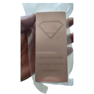 Barres de cuivre à faible MOQ, cuivre fin <span class=keywords><strong>999</strong></span> pour revendeurs - Product Image 1