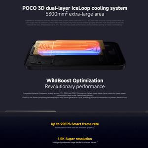 Celular Xiaomi poco X8 Pro เวอร์ชั่นสากล12GB + 512GB 6.59 inch hyperos 3 OCTA-core 100W ชาร์จเร็ว5G สมาร์ทโฟน dropshipping - Product Image 4