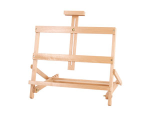 Small Tabletop Wooden H-Frame Studio <strong>Easel</strong> Adjustable Beechwood <strong>Art</strong> Stand Small Table <strong>Easel</strong> HJ-4D - Product Image 1
