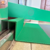 Tapis de protection de sol en plastique alvéolé PP avec support en feutre, épaisseur 3mm/5mm, 2440*1220mm, usage intensif