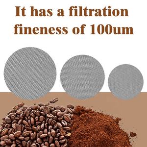 LIANDA SS304 SS316L disco/placa de filtro de metal sinterizado poroso de acero inoxidable Filtro de malla de alambre de 40 micras sinterizado - Product Image 6