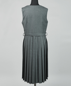 Uniforme scolaire japonais, style décontracté simple, vêtements d'été pour femmes, robes élégantes, lavables, col carré, sans bretelles, coupe régulière - Product Image 4