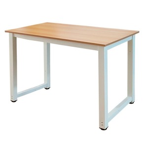 Bureau d'ordinateur moderne et simple, plateau en panneau de particules P2, bureau d'étude pour usage domestique ou professionnel - Product Image 3