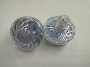 핫 세일 360 도 조명 터보 캡 RGB AC24V <span class=keywords><strong>LED</strong></span> 포인트 라이트 자동 프로그램 오락 픽셀 60mm IP65 RGBW 조경 PC 용 - Product Image 5