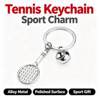 Porte-clés style sportif, figurine mascotte ballon, breloque de sac, pendentif, cadeau souvenir pour les fans et les joueurs de sport