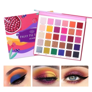 Ucanbe-paleta de sombra de ojos, 30 colores, pastel de fruta, maquillaje mate brillante - Product Image 6