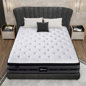 <span class=keywords><strong>Matelas</strong></span> doux moyen avec ressorts ensachés cryptés, bords renforcés, tissu rafraîchissant et base antidérapante - Product Image 6