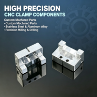 Composants de serrage usinés et brochés CNC de haute précision sur mesure en aluminium et acier inoxydable, certifiés ISO 9001, OEM/ODM disponibles