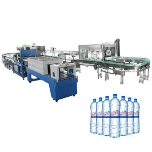 Máquina de agua pura, proceso de equipo, embalaje de botellas de plástico