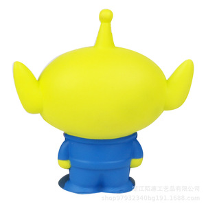 Juguete de Espuma de Poliuretano con Forma de Alienígena de Dibujos Animados, de Rebote Lento, para Niños, Regalo de Fiesta, Unisex, de 2 a 4 Años - Product Image 1