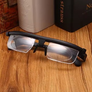 <span class=keywords><strong>Lunettes</strong></span> de lecture anti-lumière bleue 2026, ultra-légères, demi-monture, à focale réglable, avec verres transparents, idéales pour l'utilisation au lit - Product Image 6