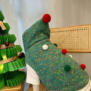 Pull confortable pour chien avec capuche: chaleur d'automne/hiver et style <span class=keywords><strong>de</strong></span> Noël pour les races petites à moyennes comme les bouledogues, les <span class=keywords><strong>Corgis</strong></span> et les Dachs - Product Image 3