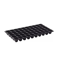 Plateau de semis en PVC à 50 cellules pour la germination des plantes de jardin