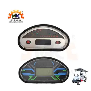 Veículo elétrico Auto Car Golf Cart Scooter Multifunction Combine Dashboard Velocímetro para AC ou BLDC Motor