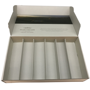 Hộp Giấy Gợn Sóng In Hình 6 4 Chai Tùy Chỉnh Để Đựng Rượu Bia - Product Image 5