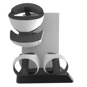 Soporte Vertical ABS, controlador de ventilador de refrigeración, cargador, accesorios de juego para nuevo para estación de carga de consola <span class=keywords><strong>PS5</strong></span> y <span class=keywords><strong>PS</strong></span> <span class=keywords><strong>VR2</strong></span> - Product Image 5