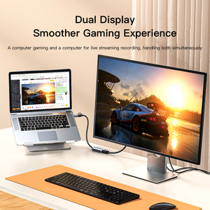 <span class=keywords><strong>Carte</strong></span> de capture vidéo SAMZHE USB 3.0/Type-C vers HDMI, entrée 4K pour <span class=keywords><strong>PS5</strong></span>/NS, téléphone, caméra, jeux, streaming en direct, enregistreur, dispositif de capture 2K - Product Image 4