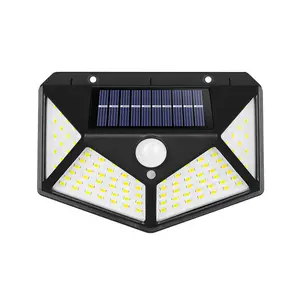 100 Led Solar Light Pir Motion Sensor Outdoor Solar Lamp Ip65 Waterproof Wall Light Solar Sunlight Powered Garden Street Light