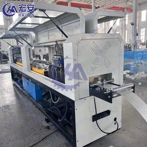 เครื่องขึ้นรูปอัตโนมัติพร้อมชุดเกียร์ PLC สำหรับผนังเหล็กชุบสังกะสีสำหรับบ้านวิลล่าโครงสร้างเหล็กเบา - Product Image 4