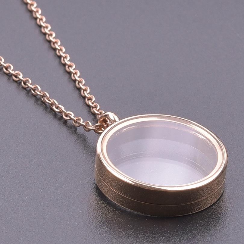 [Inner diameter 20mm] Rose gold + chain